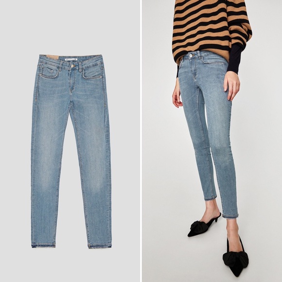 zara body curve jeggings